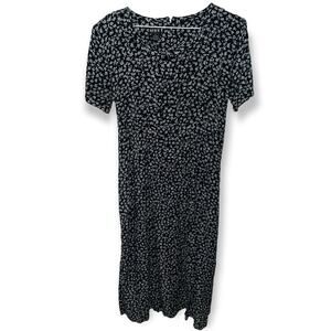 Vintage 1990s MSK Rayon dress sz 8 EUC